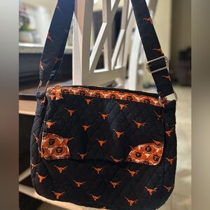 vera bradley texas longhorns laptop bag
